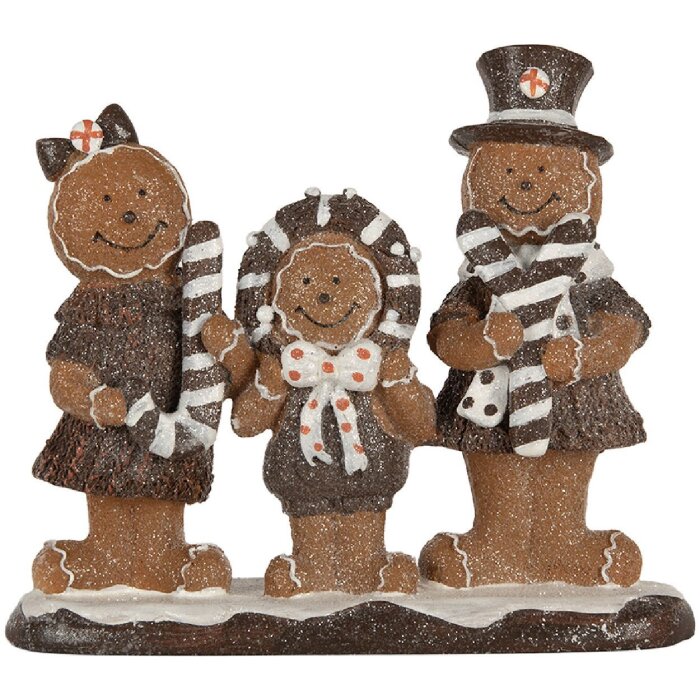 Clayre & Eef 6PR5855 Декоративный пряничный человечек 20x7x17 см