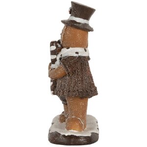 Clayre & Eef 6PR5855 Декоративный пряничный человечек 20x7x17 см