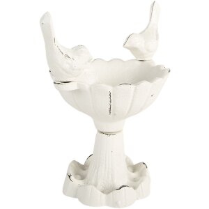 Clayre & Eef 6Y5741 Vogel Fressnapf 14x10x15 cm...