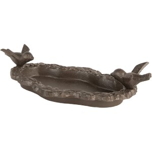 Clayre & Eef 6Y5743 Vogel Fressnapf 24x13x6 cm