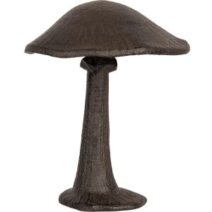 Clayre & Eef 6Y5745 Dekoration Pilz 12x11x15 cm braun