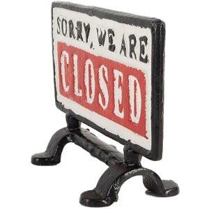 Clayre & Eef Табличка "Открыто/Закрыто" 16x7x12 см