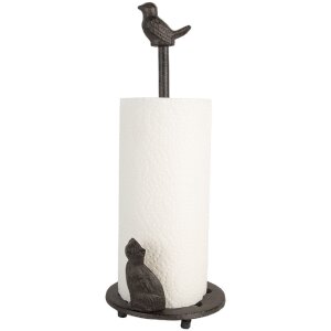 Clayre & Eef 6Y5754 Küchenrollenhalter Ø 14x36 cm