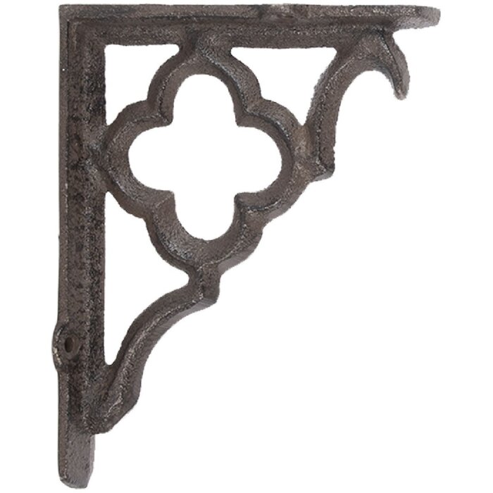 Clayre & Eef 6Y5758 Декоративная решетка 4x13x16 см коричневая