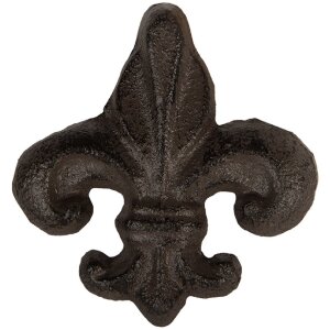 Clayre & Eef Дверная ручка 7x4x7 см коричневая