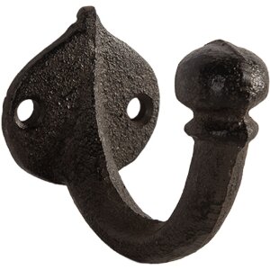 Clayre & Eef Настенный крючок 4x7x6 см коричневый