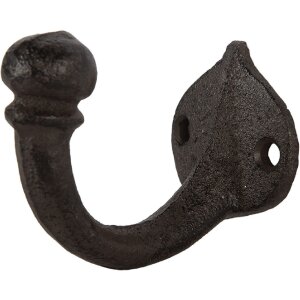Clayre & Eef Настенный крючок 4x7x6 см коричневый
