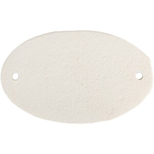 Clayre & Eef Табличка "Toilet" 10x1x6 см белая