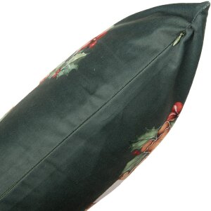 Clayre & Eef KT021.430 Kissenhülle 45x45 cm Grün Braun