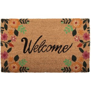 Clayre & Eef MC274 Türmatte 75x45x1 cm Braun und...