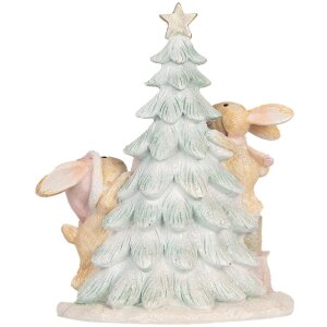 Clayre & Eef Декоративный кролик с LED 14x8x16 см