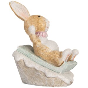 Clayre & Eef 6PR5885 Dekoration Kaninchen 8x6x9 cm...