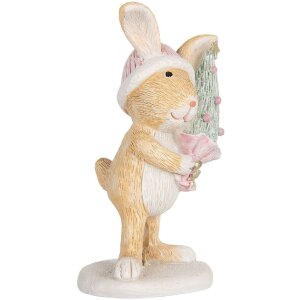 Clayre & Eef 6PR5886 Dekoration Kaninchen 5x5x10 cm