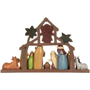 Clayre & Eef 6PR5895 Weihnachtsgruppe 32x5x20 cm