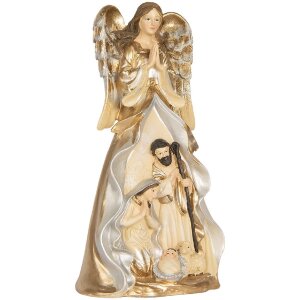 Clayre & Eef 6PR5897 Weihnachtsgruppe 16x13x31 cm...