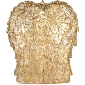 Clayre & Eef Рождественская композиция 12x6x13 см золотисто-белая