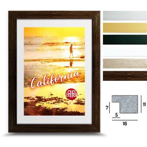 FrameFactory Bilderrahmen California Acrylglas Polystyrol viele Größen Farben