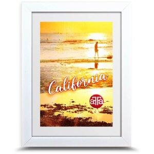 FrameFactory Bilderrahmen California Acrylglas Polystyrol viele Größen Farben