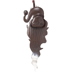 Clayre & Eef 5Y1318 Настенное украшение Дед Мороз 30x10x79 см Белый Красный