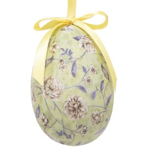 Clayre & Eef 65910 Декоративные подвески Яйцо (6 шт) 7x10 см