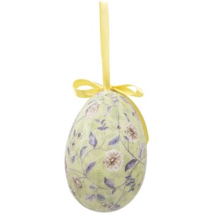 Clayre & Eef 65910 Декоративные подвески Яйцо (6 шт) 7x10 см