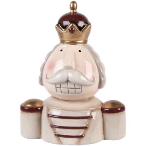 Clayre & Eef 6CE2250 Dekoration Nussknacker 17x12x23 cm