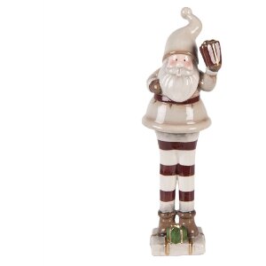 Clayre & Eef 6CE2251 Dekoration Weihnachtsmann...