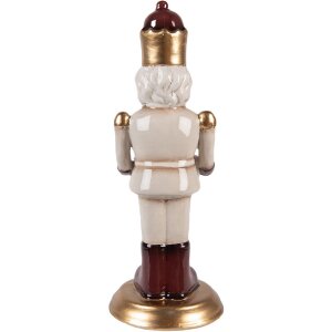 Clayre & Eef Декоративный Щелкунчик с Календарем 10x10x27 см