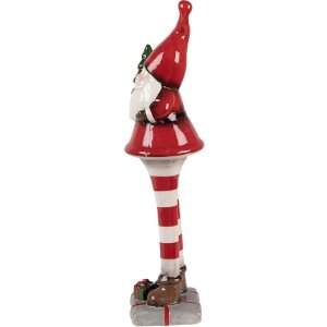 Clayre & Eef 6CE2265 Dekoration Weihnachtsmann Rot...