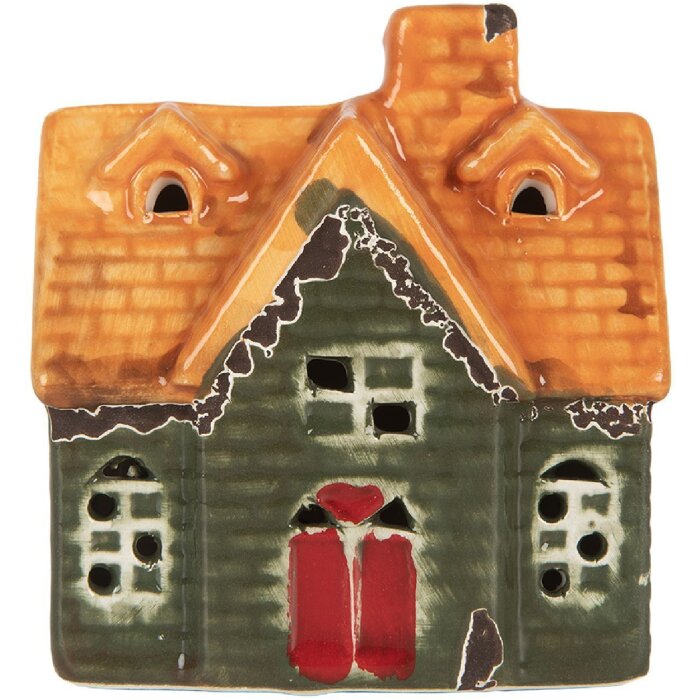 Clayre & Eef Декоративный домик с LED 8x5x8 см