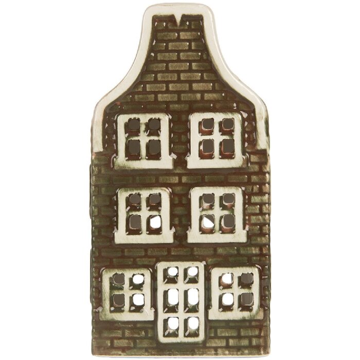 Clayre & Eef Подсвечник Дом 7x7x14 см