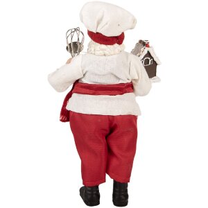Clayre & Eef 66358 Декорация Санта Клаус 16x9x26 см