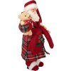 Clayre & Eef Декорация Санта Клаус 16x11x28 см