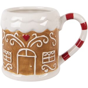 Clayre & Eef 6CEMU0215 Becher 14x10x10 cm 350 ml...