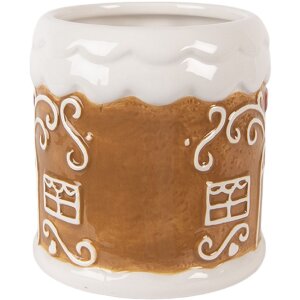 Clayre & Eef 6CEMU0215 Becher 14x10x10 cm 350 ml...