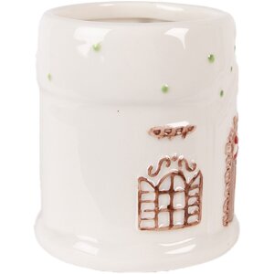 Clayre & Eef 6CEMU0226 Becher 14x10x11 cm 400 ml Dolomit