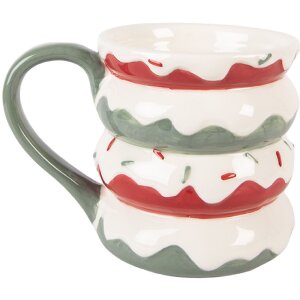 Clayre & Eef Кружка с крышкой 450 мл 15x10x12 см