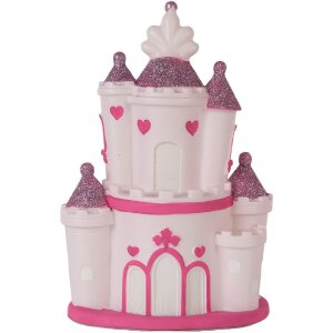 Clayre & Eef 6LMP802 Nachtlicht Schloss LED 16x11x24...