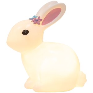 Clayre & Eef 6LMP805 Nachtlicht Kaninchen LED...