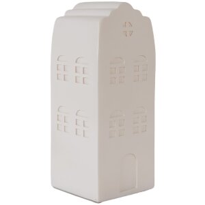 Clayre & Eef 6LMP816 Nachtlicht Häuschen LED 9x9x21 cm