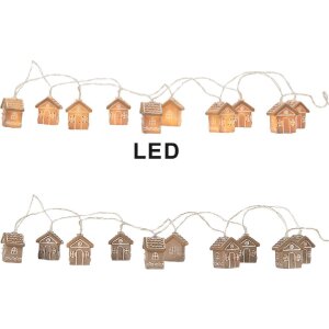 Clayre & Eef 6LMP817 Dekoration Lichterkette...