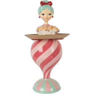 Clayre & Eef Декорация "Ребенок с чашей" 22x20x46 см