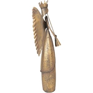 Clayre & Eef 6Y5945 Dekoration Engel 20x16x52 cm Braun