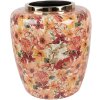 Clayre & Eef Ваза декоративная Ø33x36 см Бежево-Оранжевая