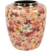 Clayre & Eef Ваза декоративная Ø33x36 см Бежево-Оранжевая