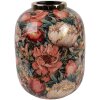Clayre & Eef 66389 Dekoration Vase Grün Rosé Ø 17x22 cm