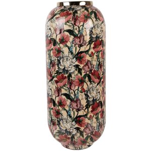 Clayre & Eef 66393 Dekovase Ø 21x50 cm Beige Rose