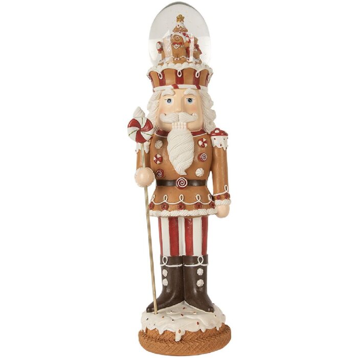 Clayre & Eef Щелкунчик с LED 14x13x48 см