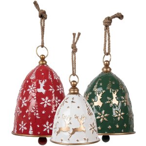 Clayre & Eef Набор декоративных колокольчиков (3 шт)...