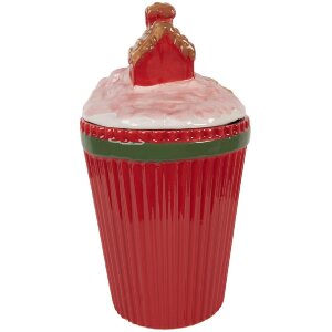 Clayre & Eef 6CE2227 Кухонный контейнер с крышкой 16x14x27 см